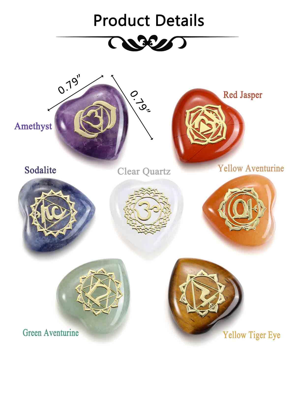 GEHECRST green aventurine and sodalite promote harmonious energy in living spaces.
