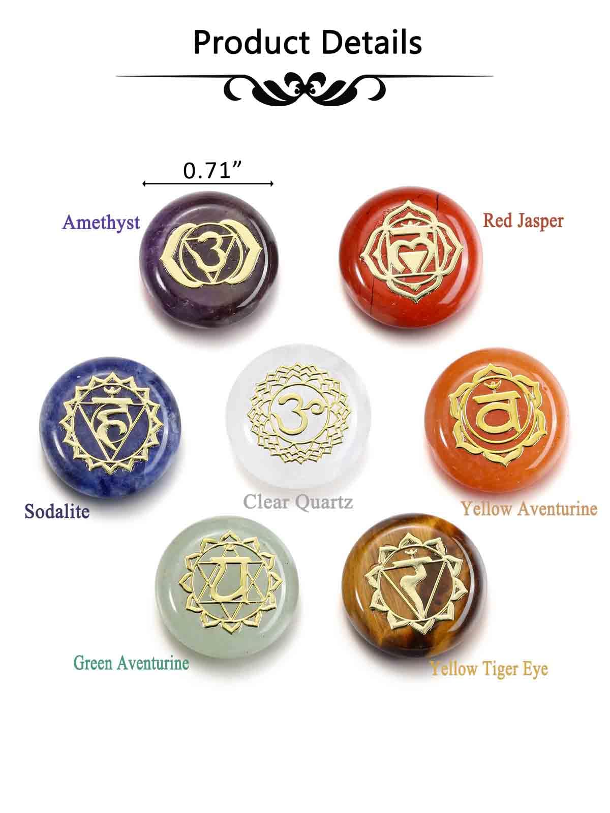 GEHECRST yellow aventurine crystal for motivation and positive vibes