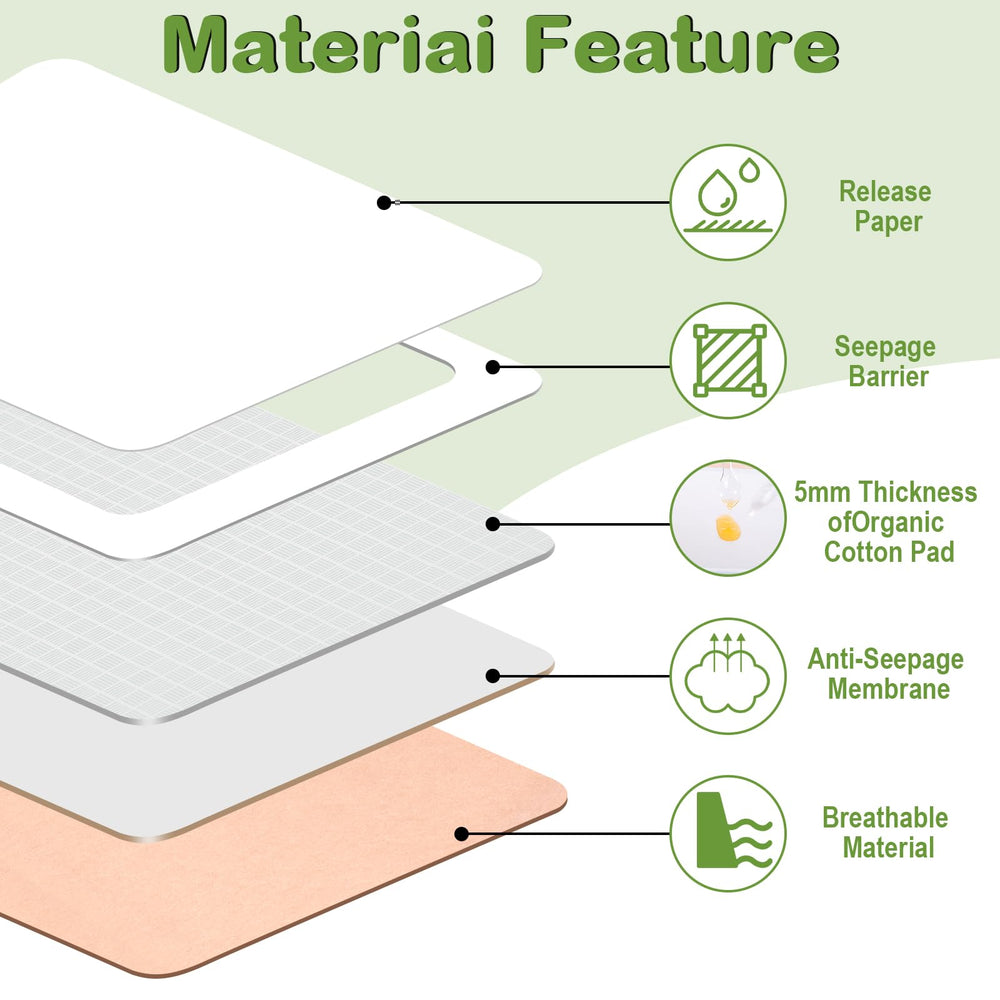 Geiserailie back wrap patch with secure self-adhesive fit during use.