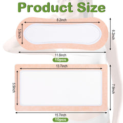 Geiserailie neck wrap patch designed for targeted comfort and easy adhesion.