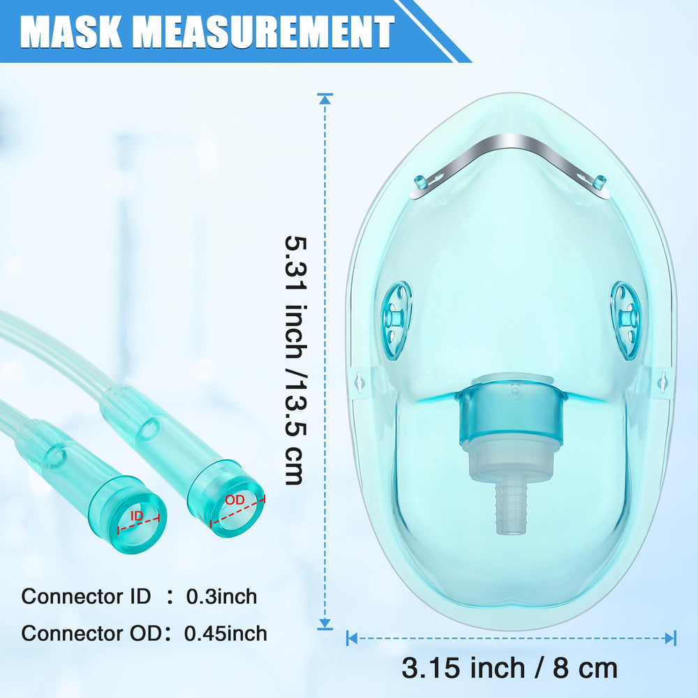 Geiserailie mask showing adjustable elastic headband for a secure fit