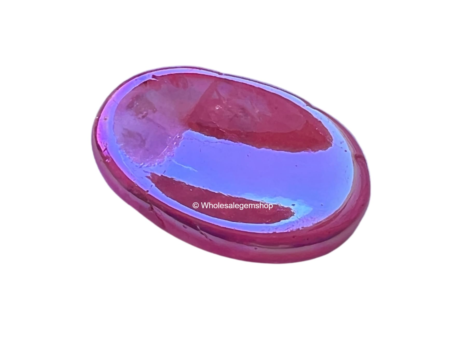 GEMSCITE Angel Aura Rose Quartz weighs about 20 g