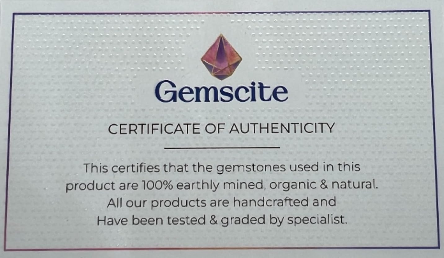 GEMSCITE Aqua Aura Quartz Reiki energy work option