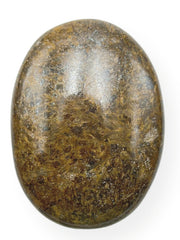 GEMSCITE Bronzite palm stone for relaxation and mindful grip during meditation.