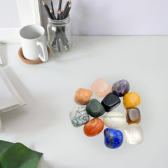 GEMSCITE rose quartz stone for heart-centered energy