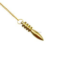 GEMSCITE pendulum chain showing 6-inch length for stable movement.