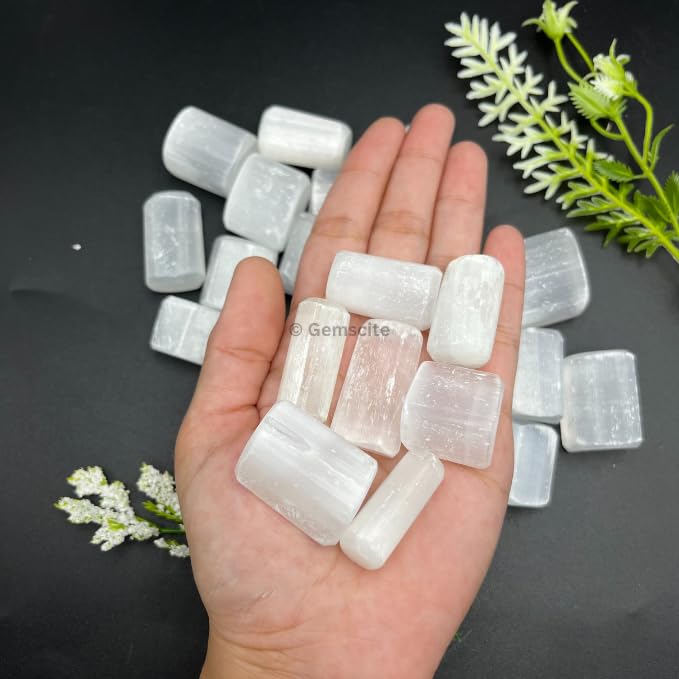 GEMSCITE stones displayed as home décor accents.