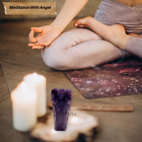GEMSCITE pocket-sized guardian angel lends protective energy for daily routines.