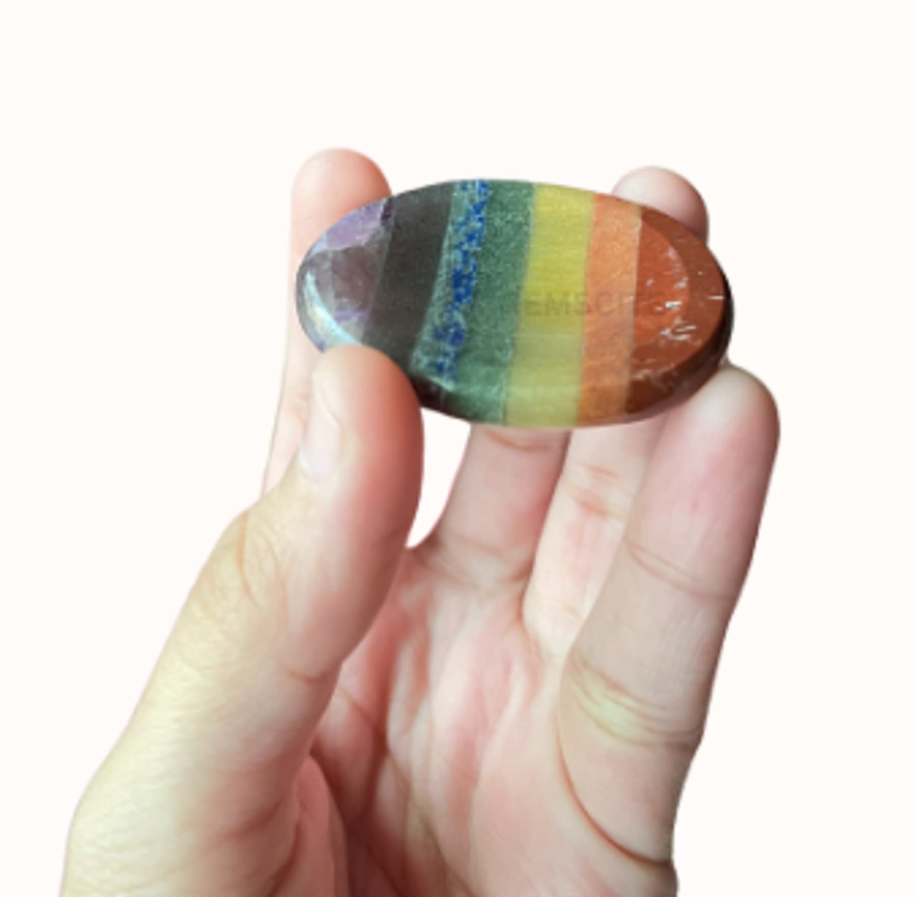 GEMSCITE natural variations in color and pattern enhance unique energy focus.