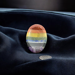 GEMSCITE pocket friendly worry stone ideal for travel and daily rituals.