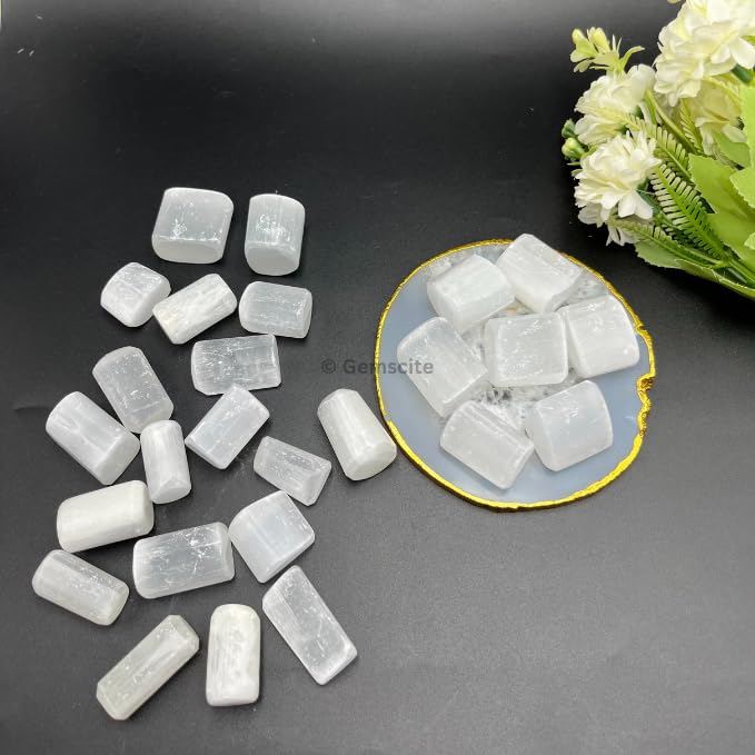 GEMSCITE included pouch and crystal guide for easy use.