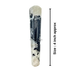 GEMSCITE Rainbow Moonstone wand for Kundalini energy and mindfulness