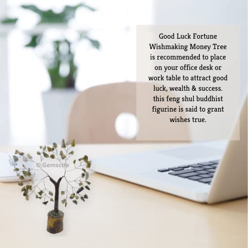 GEMSCITE Reiki-friendly crystal tree supports meditation and mindful energy awareness