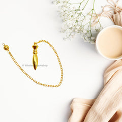 GEMSCITE velvet pouch keeps the pendulum secure during transport