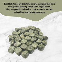 GEMSCITE Vessonite crystal kit with tumbled stones for Reiki and meditation
