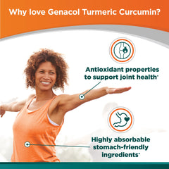 Genacol BioPerine black pepper extract improves absorption in formula.