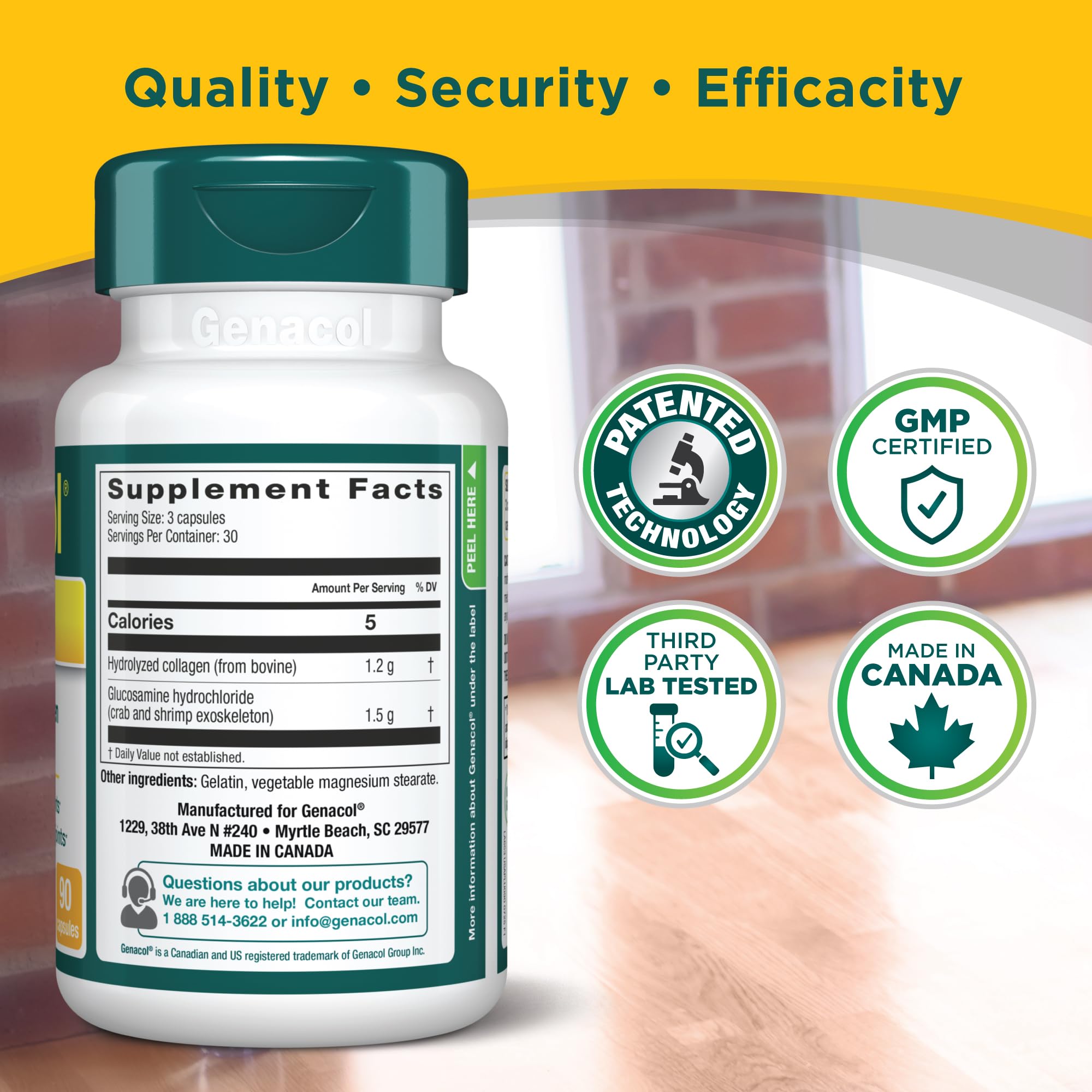 Genacol Plus daily-use routine image invites consistent wellness habits.