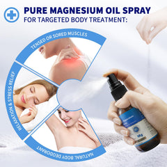 Generic 2oz magnesium oil spray liquid close-up showing the product.