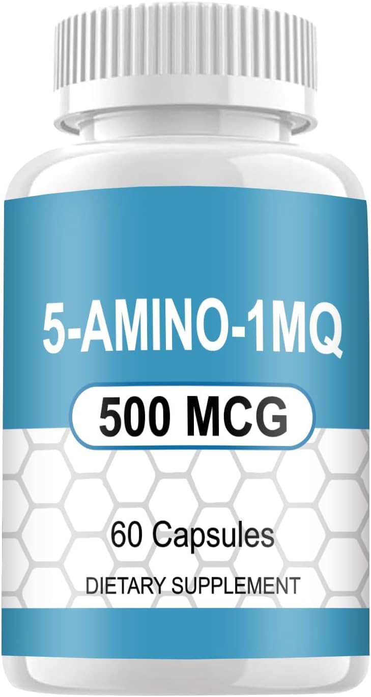 Generic 5 Amino 1mq capsules bottle for daily supplementation and easy-to-take routine