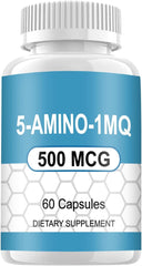 Generic 5 Amino 1mq capsules bottle for daily supplementation and easy-to-take routine