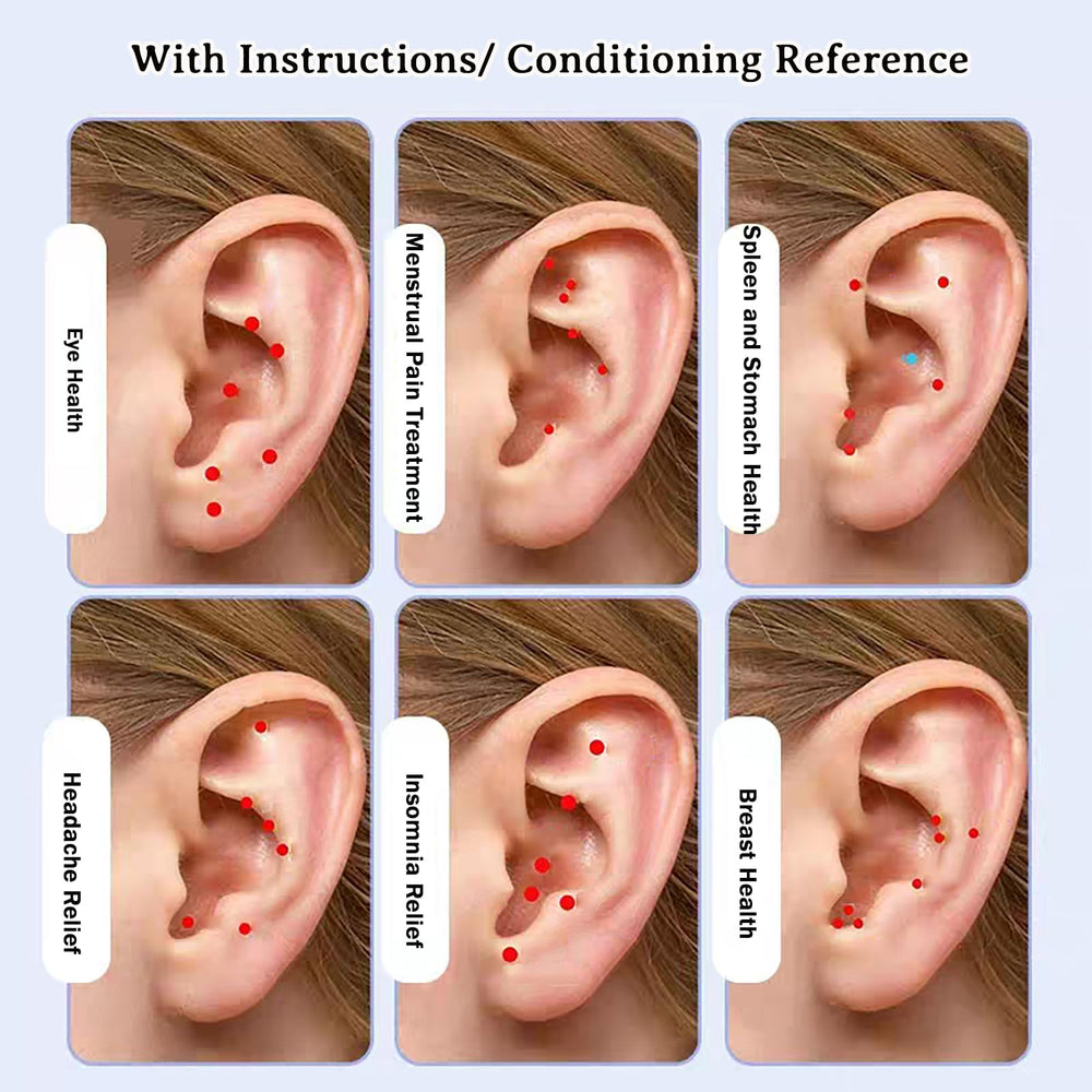 Generic Ear Seeds patch adheres securely with comfortable wear.