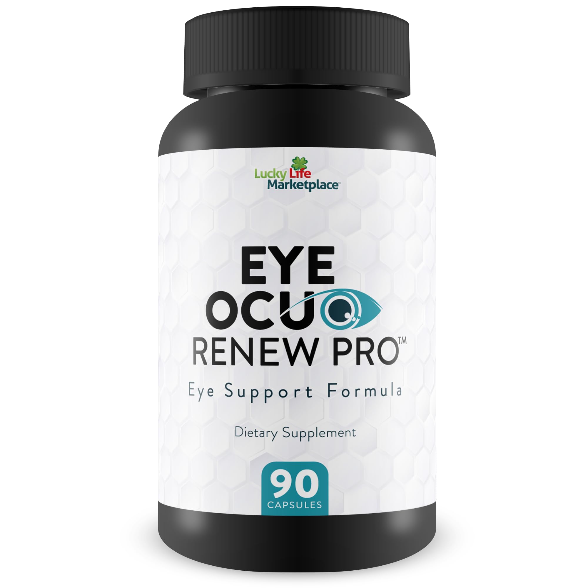 Generic Eye Ocuo Renew Pro bottle on a shelf for daily vision support.