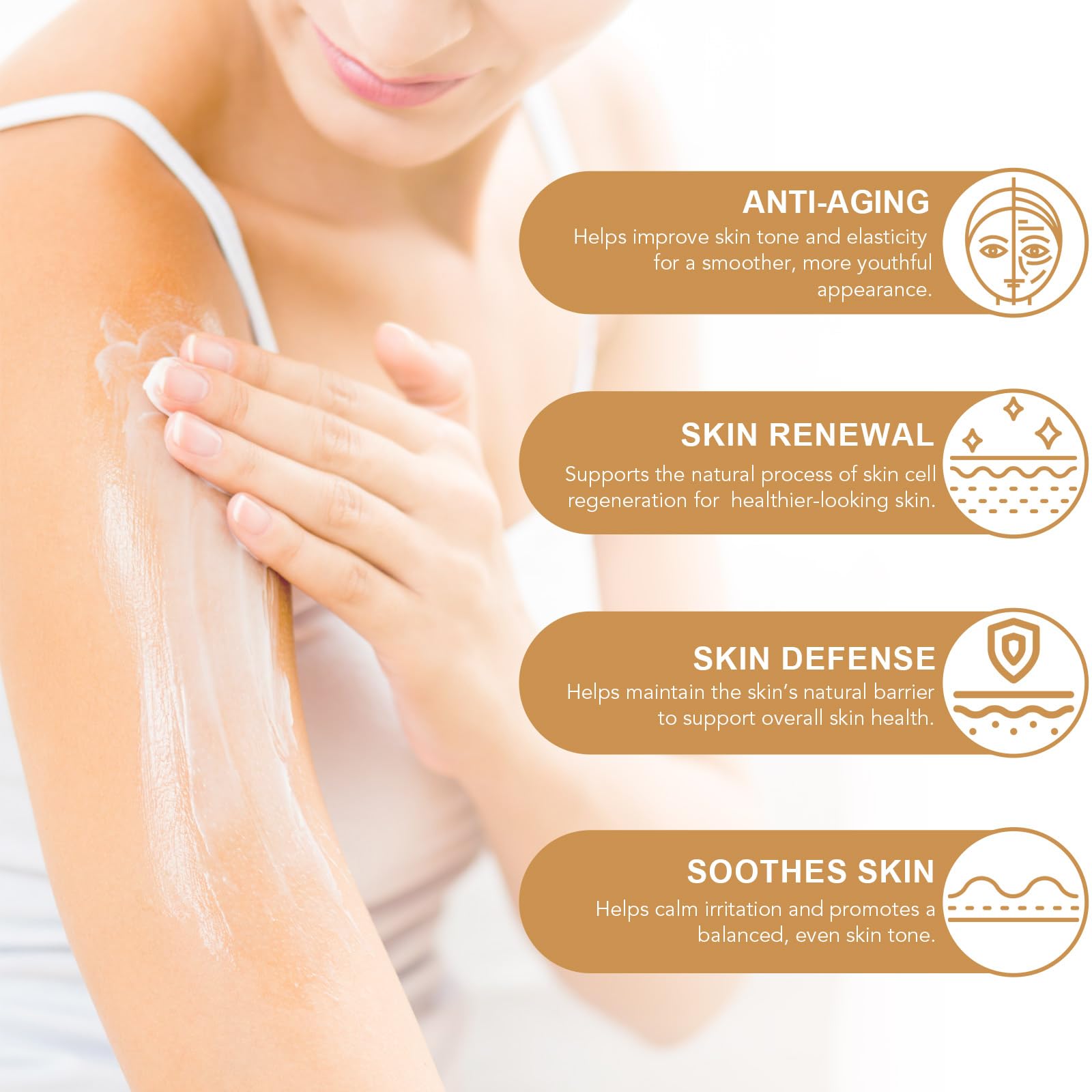 Knee and muscle soothing with frankincense balm for daily comfort