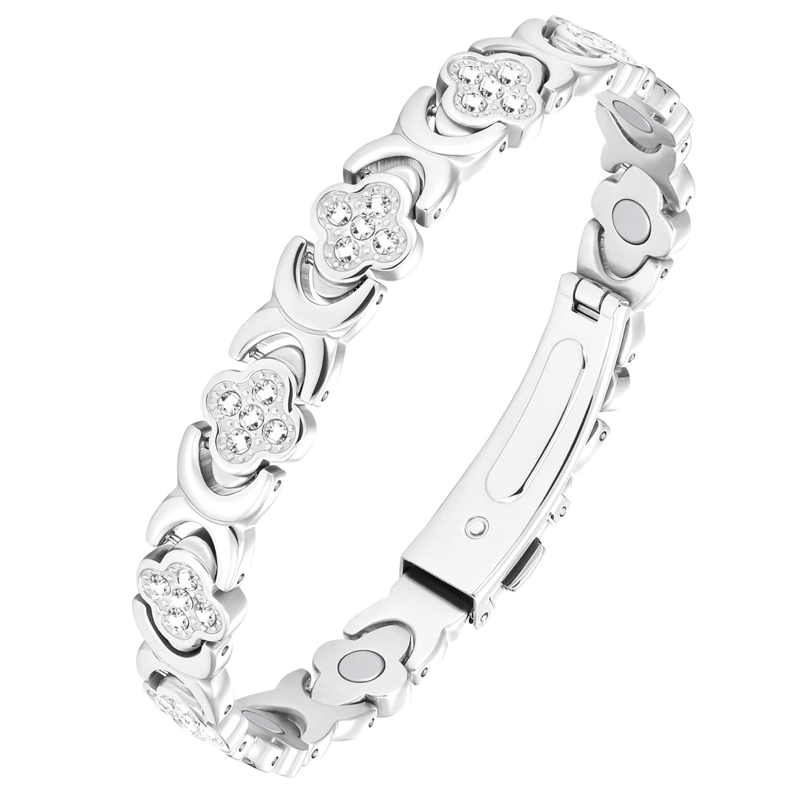 Generic GlamClover infinity clover copper bracelet, full view, ideal for everyday wear.