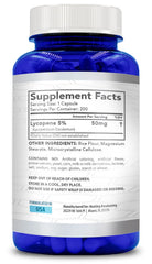 Generic Lycopene supplement bottle cap on, showcasing convenient capsules.