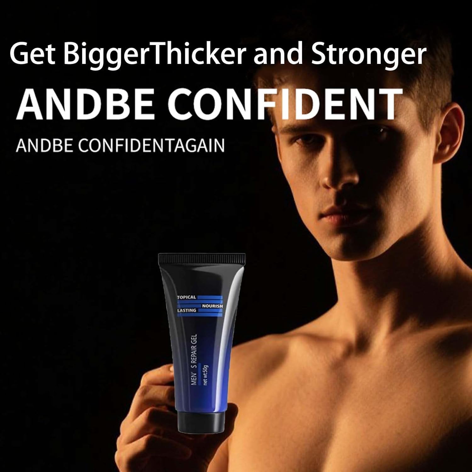 Generic Men’s Revitalize Enlargement Oil applied during a soothing massage.