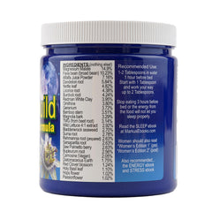 Generic Night Rebuild Powder jar illustrates a one-month supply for hormone support and recovery.