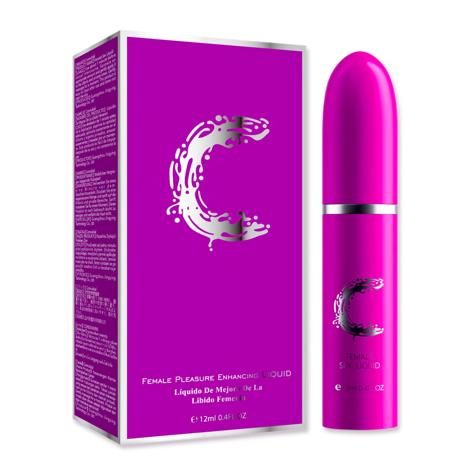 Generic Orgasmic Gel Sexual bottle on a clean surface for easy use