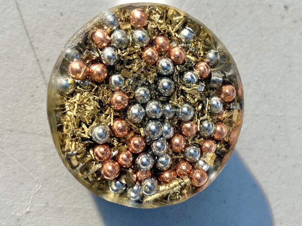 Generic Orgone Generator Energy Accumulator, compact device shown for home energy use.