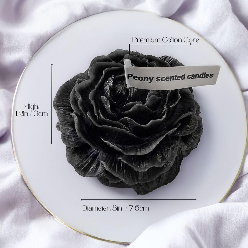 Generic Peony Flower Candle packaging gift-ready for celebrations.