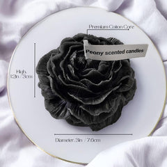 Generic Peony Flower Candle packaging gift-ready for celebrations.