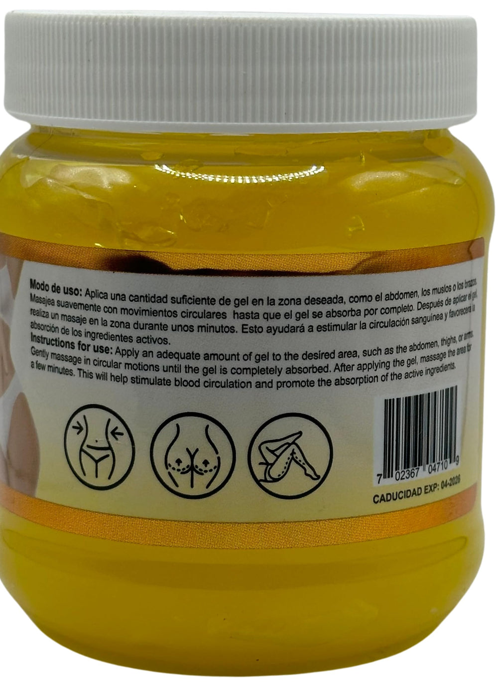 Generic Postpartum-friendly gel for gentle skin support and toning.