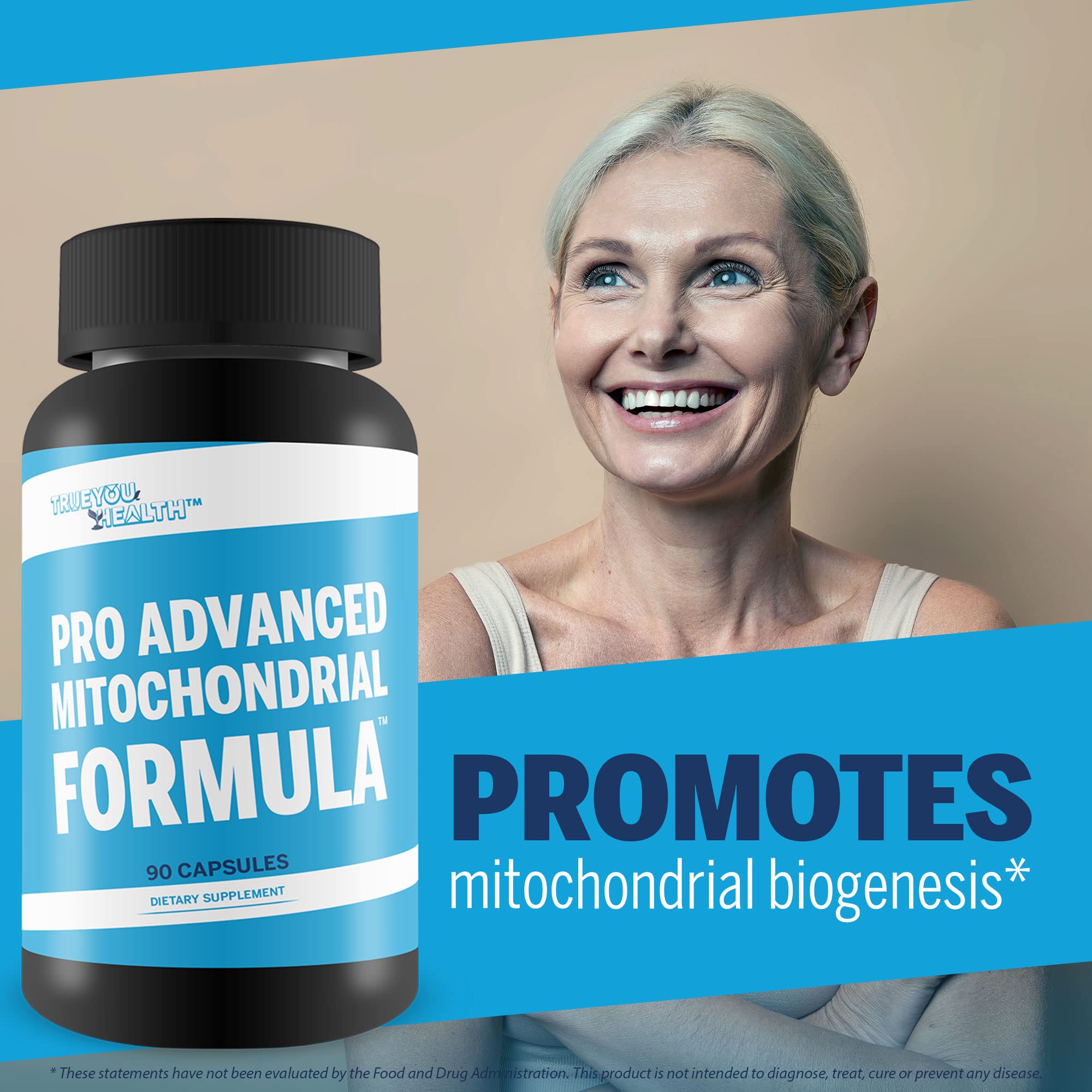 Generic Pro Advanced Mitochondrial Formula antioxidant profile supports oxidative balance.