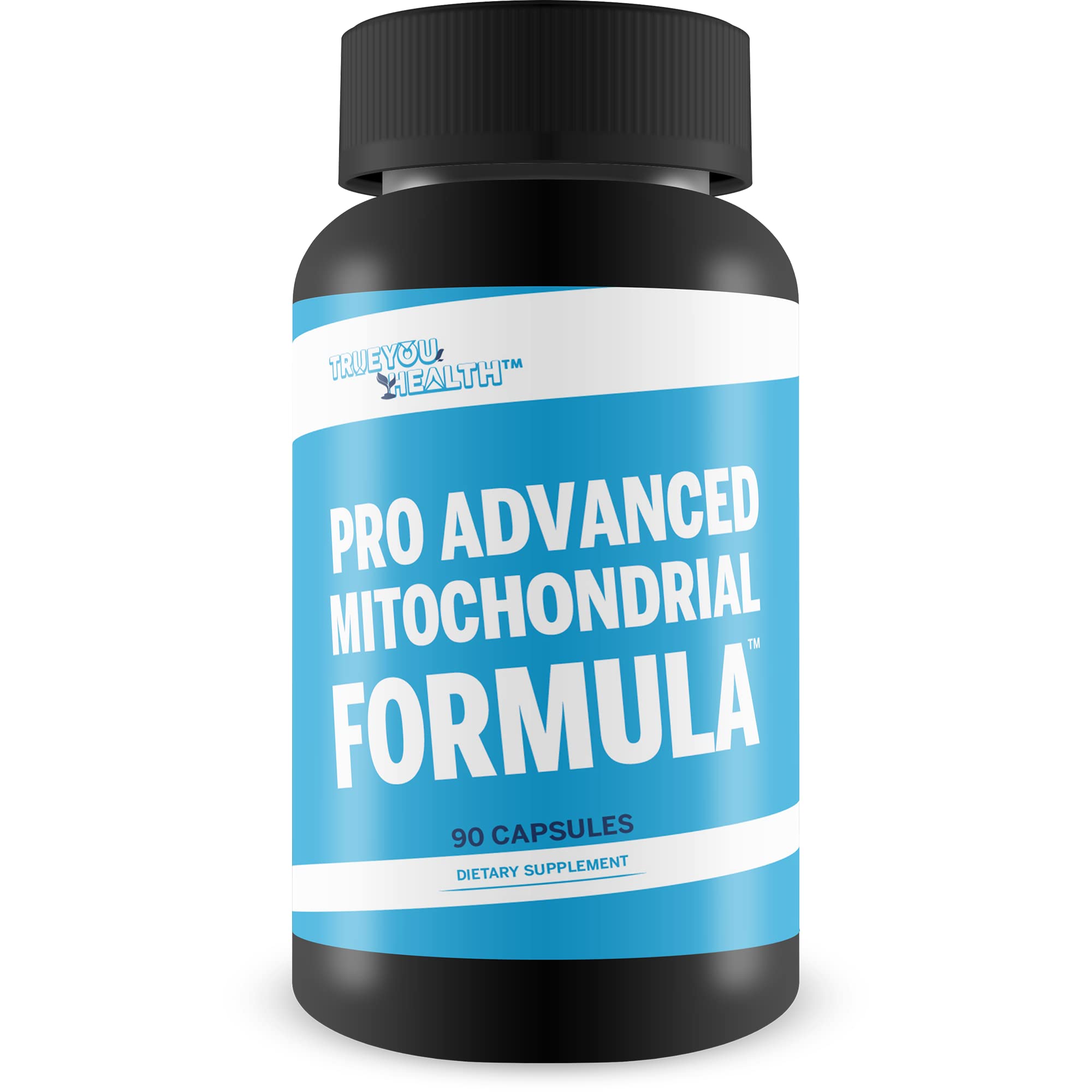 Generic Pro Advanced Mitochondrial Formula bottle front showcases energy support.