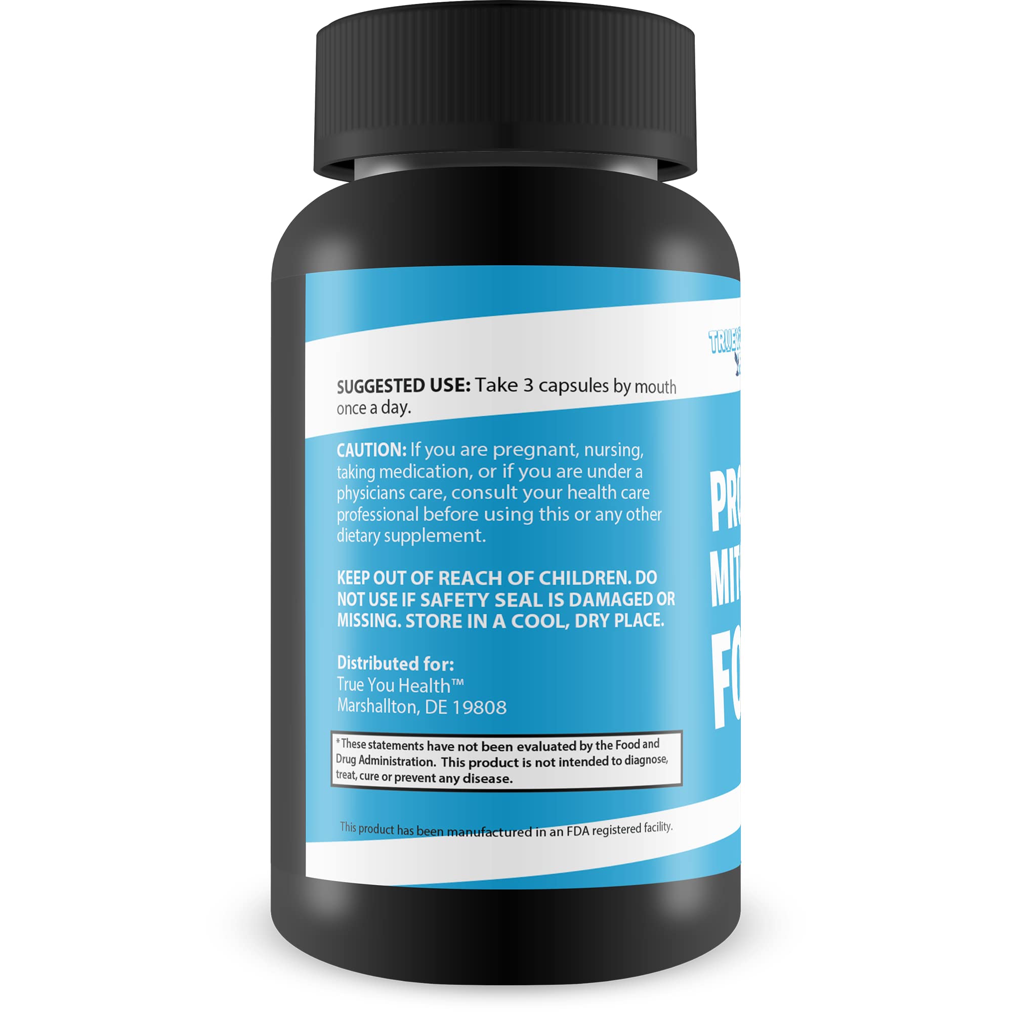 Generic Pro Advanced Mitochondrial Formula capsules ready for daily energy.