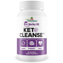 Generic Pro Herba RX Keto Cleanse bottle front for detox support.