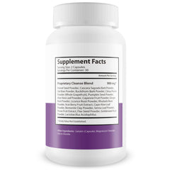 Generic Pro Herba RX Keto Cleanse capsules closeup showing daily use.