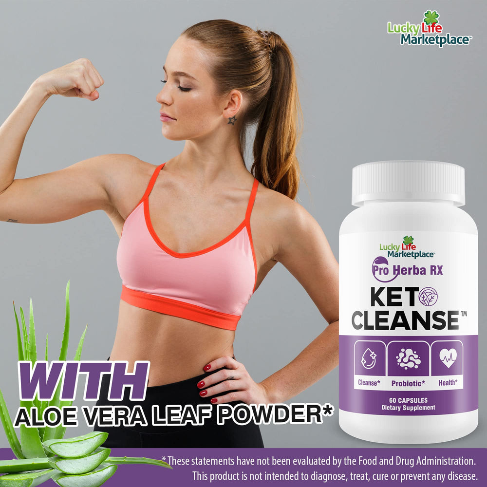 Generic Pro Herba RX Keto Cleanse scene emphasizing energy and mental clarity.
