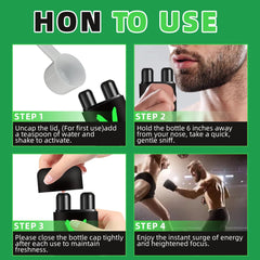 Generic salts jar close-up highlights safe, natural ingredients for fast energy boosts.
