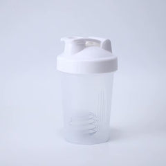 Generic shaker 400ml with leak-proof flip-top lid for mess-free fueling on the go.
