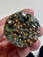 Generic Tourmaline Crystal Close-up highlights natural texture and subtle energy