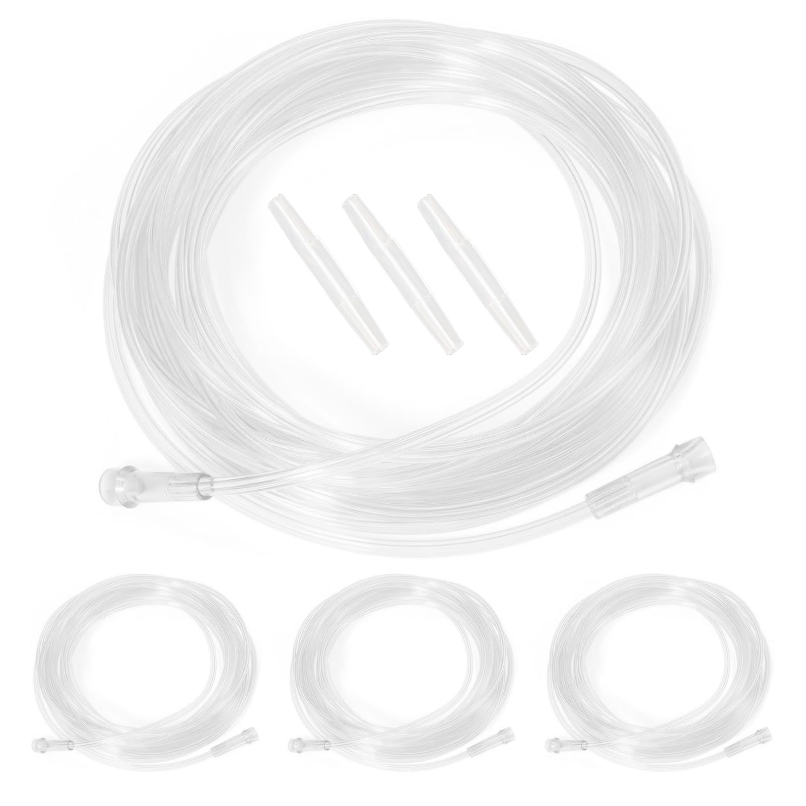 Generic Transparent Oxygen Tube Extension 164ft reach for greater mobility and freedom
