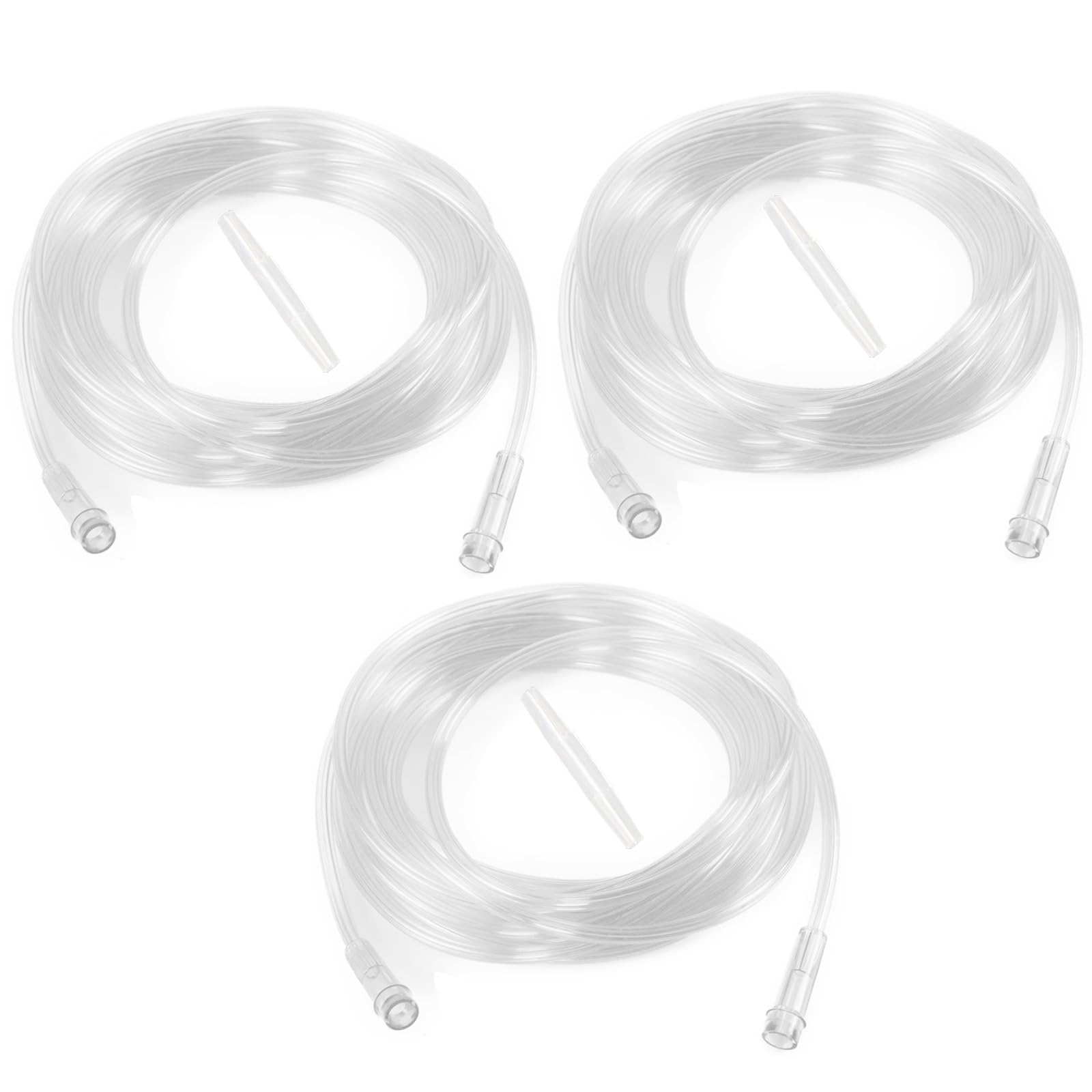 Generic Transparent Oxygen Tube Extension includes three tubes and connectors