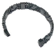 Generic Tri-Power hematite beads close-up; premium magnet strength.