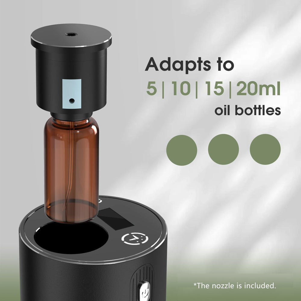 Generic Waterless Diffuser in-car use demonstrates fresh scent on the go.