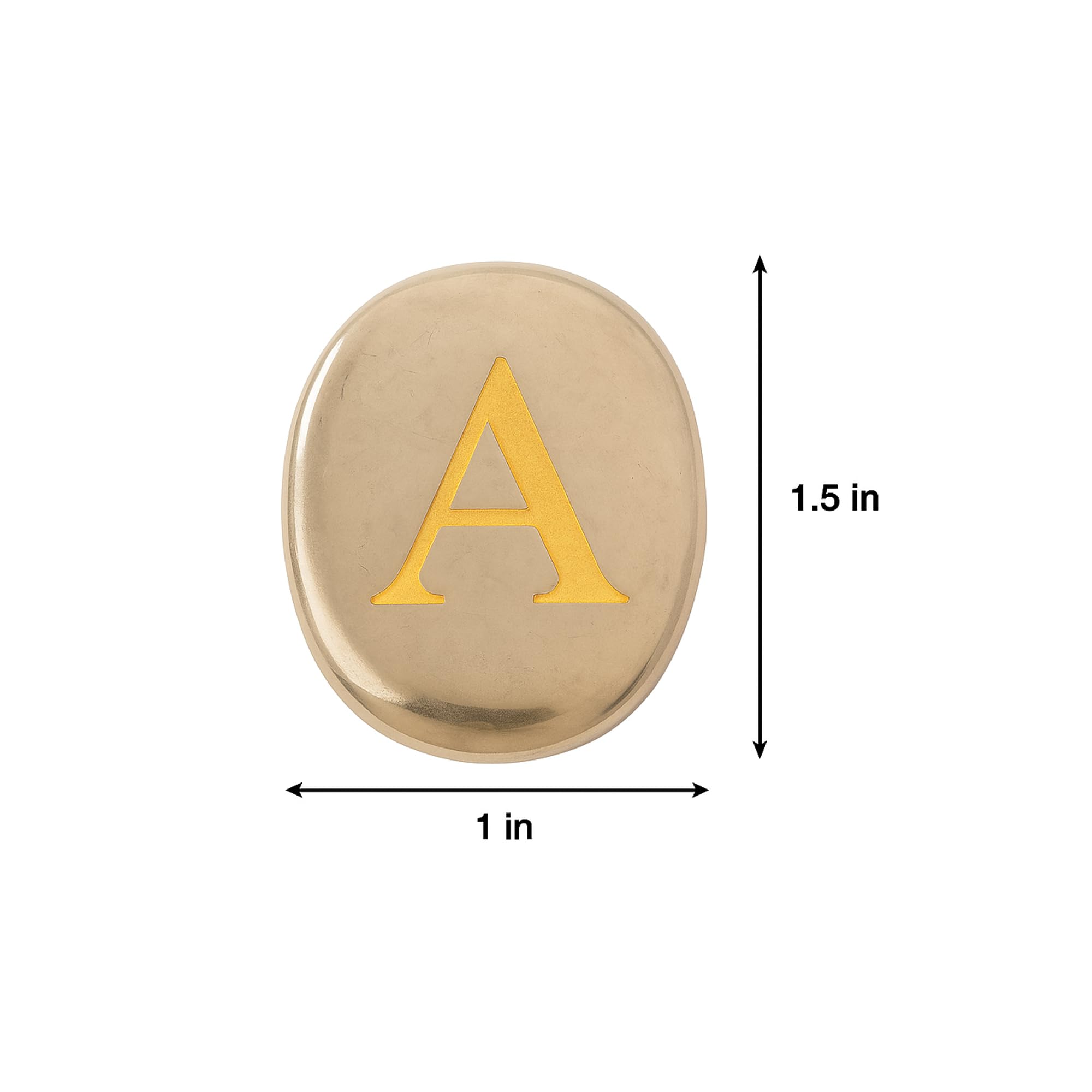 Close-up of Zibu symbol engraving on Pyrite coin
